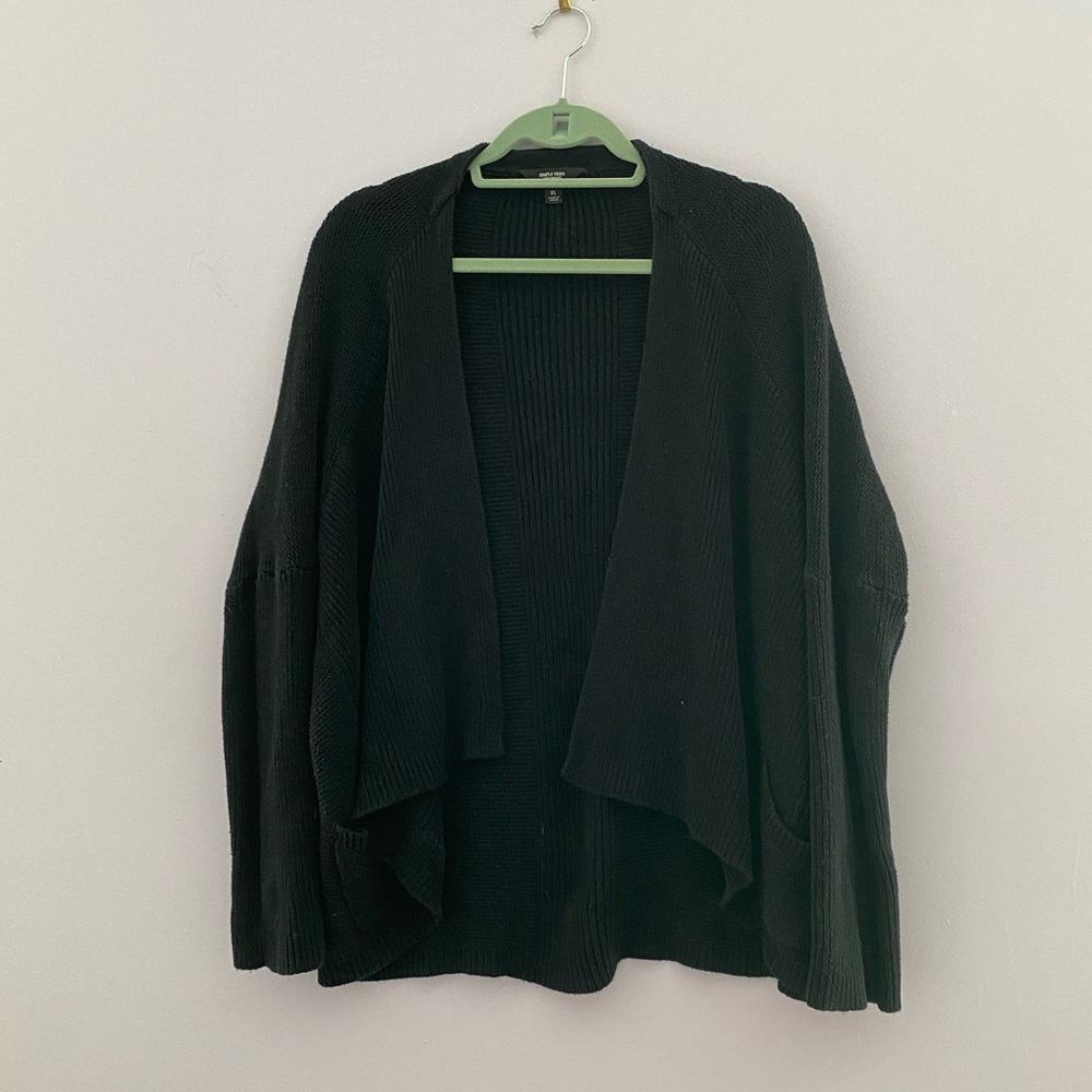 Simply Vera Wang | Open Knit Cardigan